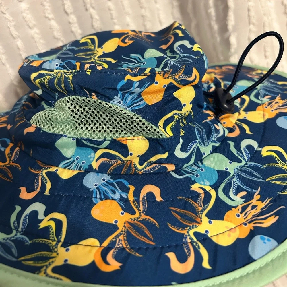 Addie & Tate Kids'‎ Octopus Sun Hat